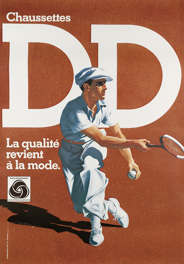 Chaussettes, DD, La Qualite, Revient, A La Mode., Woolblendmark, Laine