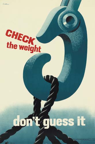 Check the weight, Don’t guess it