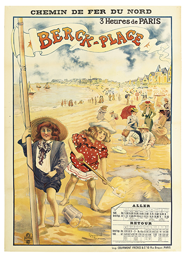 Chemin De Fer Du Nord, 3 Heures De Paris, Berck-Plage, Aller Rrtour