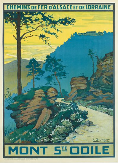 Chemins De Fer D’Alsace Et De Lorraine Mont Ste Odile