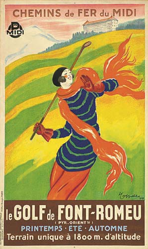 Chemist De Fer Du Midi, Le Golf De Font Romeu, Pyr.Orient, Printemps Ete Automne, Tarrain Unique a 1800 m., Daltitude