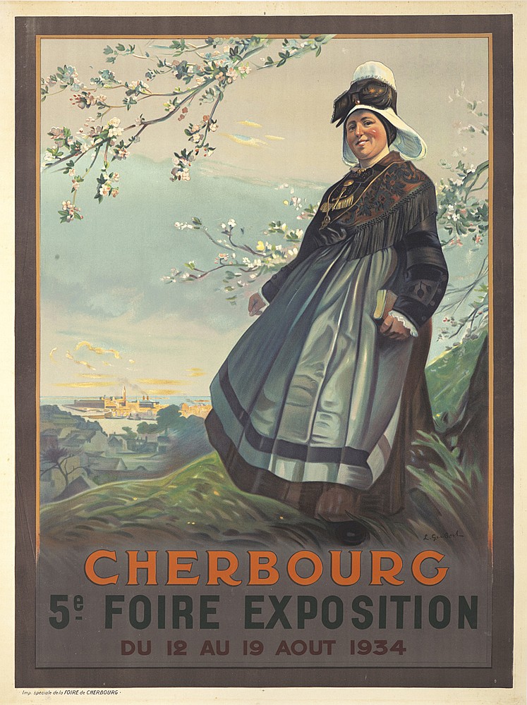 Cherbourc, 5e Foire Exposition, Du 12 Au 19 Aout 1934