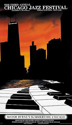 The Third Annual, Chicago Jazz Festival, Mayor Byrne’s Summertime Chicago