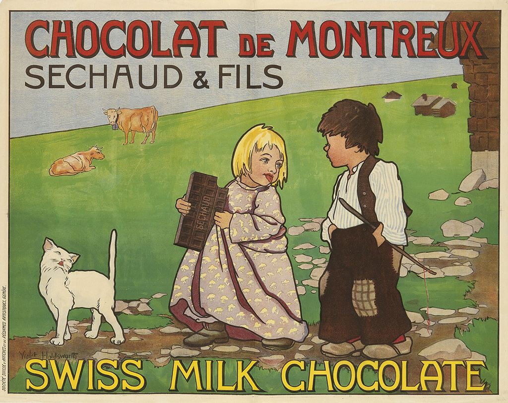 Chocolat De Montreux, Sechaud & Fils, Swiss Milk Chocolate,