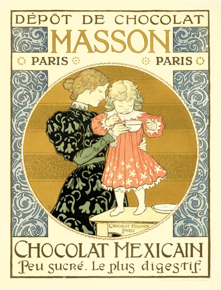 Depot De Chocolat, Masson, Paris Paris, Chocolat Mexicain, Peu Sucre.Le Plus Digestif