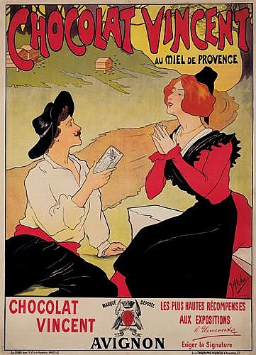 Chocolat Vincent, Au Miel De Provence, Chocolat, Vincent, Les Plus Hautes Recompenses, Aux Expositions, Avignon, Exigar La Signature