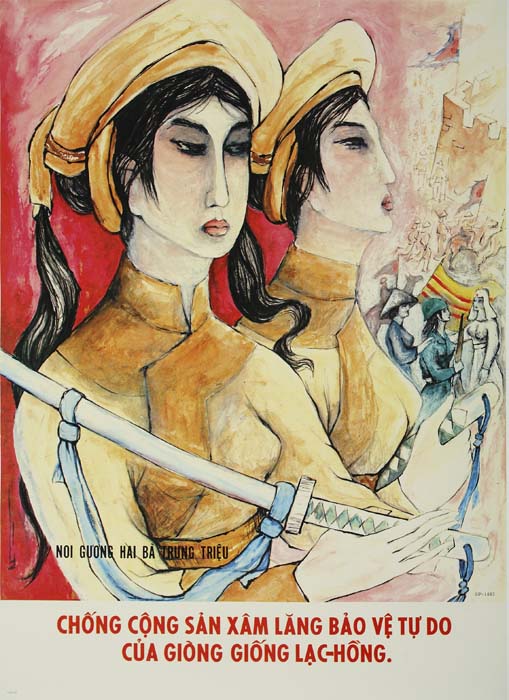 Noi Guong Hai Ba Zrung Trieu, Chong Cong San Xam Lang Bao Ve Tu Do, Cua Giong Giong Lac Hong.