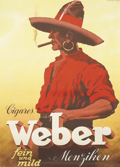 Cigares Weber, fein und mild Mensirem