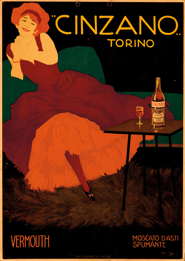 Cinzano, Torino, Vermouth, Moscato D’Asti, Spumante