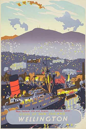 New Zealand Life And Scenes-Number Seven, Cities Of New Zealand, Wellington