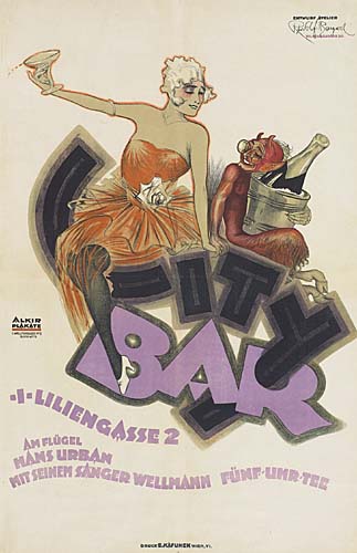 City, Bar, I LiLiengasse 2, Am Flugel, Hans Urban, Mit Seinem Sanger Wellmann Funp Umr Tcc, Alkir
