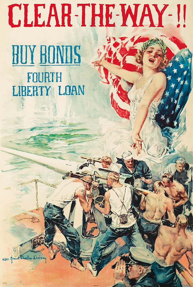 Clear The Way !!, Buy Bonds Fourth Liberty Loan