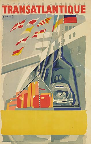 Compagnie Generale, Transatlantique, Jean Auvigne