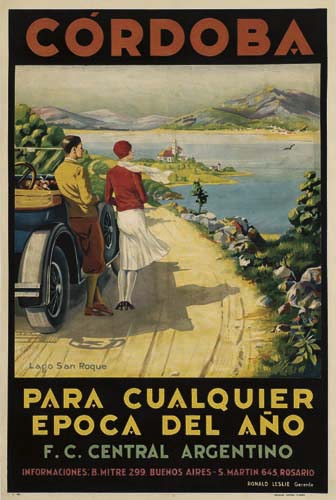 Cordoba, Para Cualquier, Epoca Del Ano, F.C. Central Argntino, Inform Aclones.B.Mitre 299 Buenos Aires- s. Marthin 645 Rosario