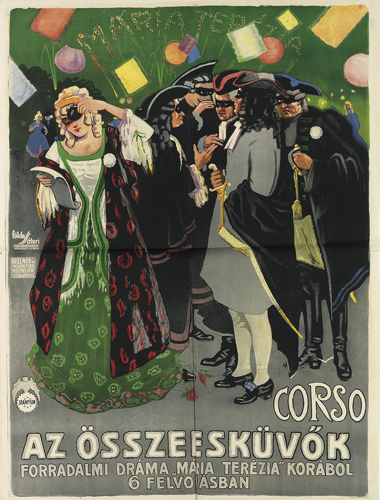 Corso, az osszeeskuvok, forradalmi drama mri terezia kofabol, 6 felvo asban