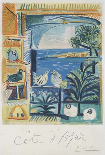 Cote D’ Azur, Picasso