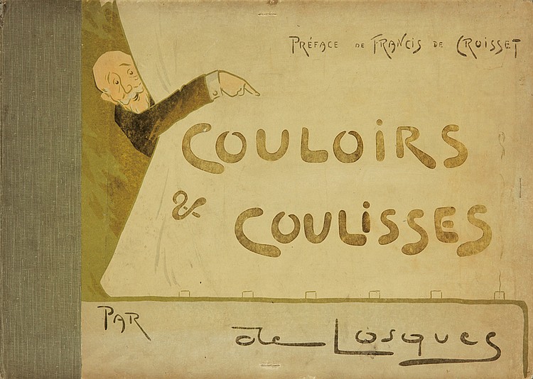 Preface De Francis De Cruisset, Couloirs, &, Coulisses, Par, De Losques