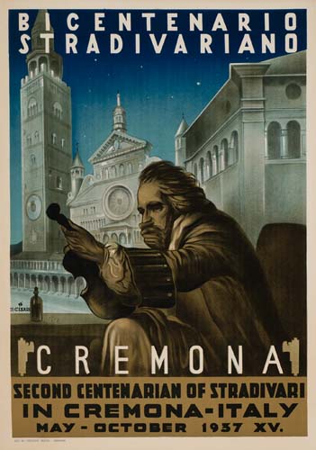 Bicentenario stradivariano, Cremona, Second centenarian of stradivari in cremona-italy may october 1937 xv
