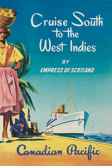 Cruise South To The West Indies By Empress Of Scotland, Canadian Pacific