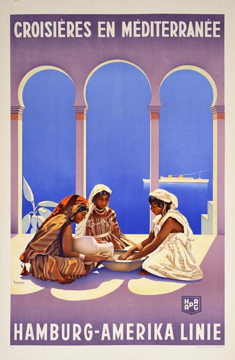 Cruising In The Mediterranean, Hamburg-Amerika Linie