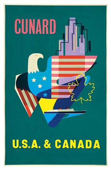 Cunard, U.S.A. & Canada