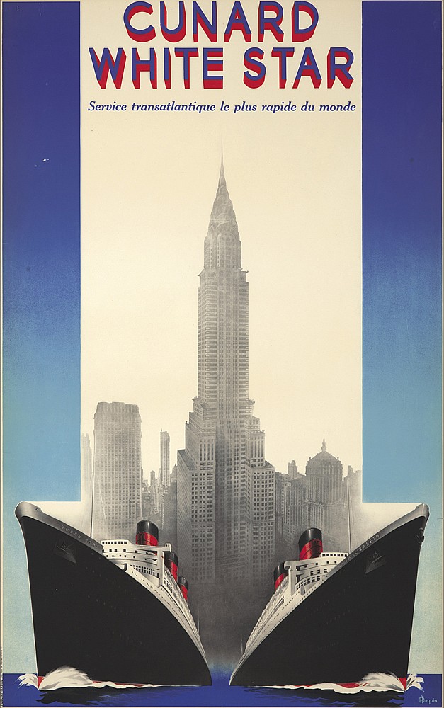 Cunard, White Star, Service Transatlantique Le Plus Rapide Du Monde