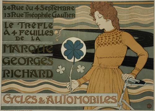 24 Rue Du 4 Septembre 13 Rue Tmeophile Gautier, Le Trefle a 4 Feaulles De La, Marque Georges Richard, Cycles And Automobiles