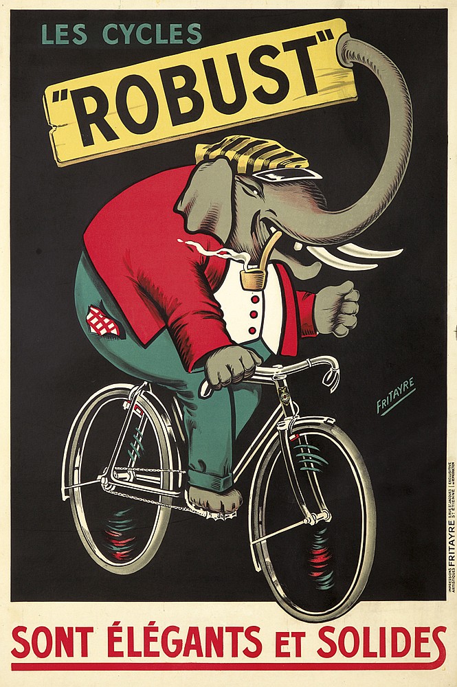 Les Cycles, ”Robust”, Fritayre, Sont Elegants Et Solides