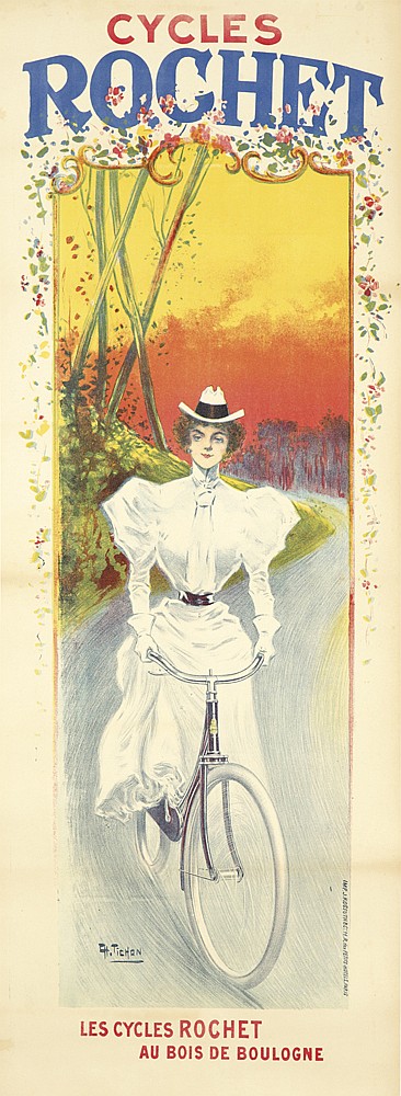 Cycles, Rochet, Les Cycles Rochet, Au Bois De Boulogne