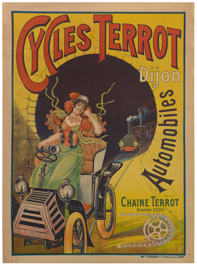 Cycles Terrot, Dijon, Automobiles, Chaine Terrot Brevetee S.G.D.G.