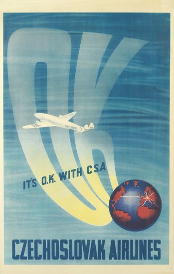 It’s O.K. With Csa, Czechoslovak Airlines