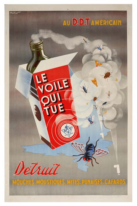 Au. Ddt Americain, Le Volive Qui Tur, Detruit, Mouches. Moustiques mites Punaises Cafards.