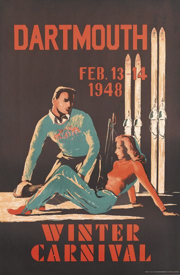 Dartmouth Feb. 13-14 1948 Winter Carnival