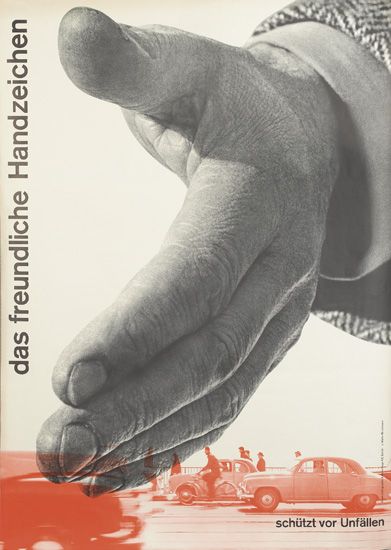 Das Freundliche Handzeichen, Schutzt Vor Unfallen