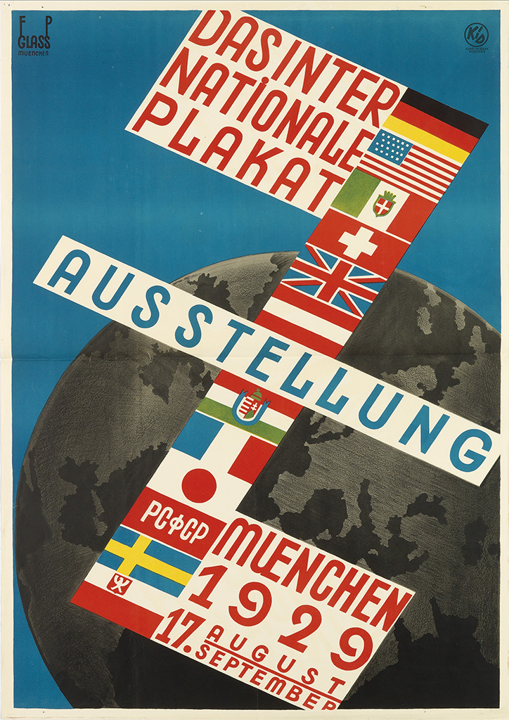 Das Internationale Plakat Ausstellung Muenchen, 1929, August, 17. Septembep