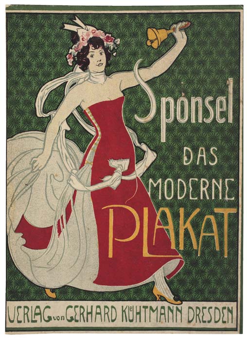 Splonsel, Das Moderne Plakat, Verlag Von Gerhard Kueehtmann Dresden
