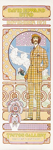 David Byrd, November 1971, Triton Gallery, Riwest 45 Strxxlp