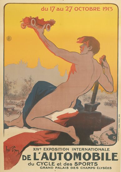 Du 17 Au 27 Octobre 1913, Xive Exposition Internationale De L’automobile, Du Cycle Et Des Sports Grand Palais Des Champs Elysees