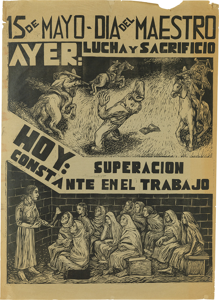 15 De Mayo-Dia Del Maestro, Lucha y Sacrificio, Ayer:, Hoy: Superacion, Constante En El Trabajo,