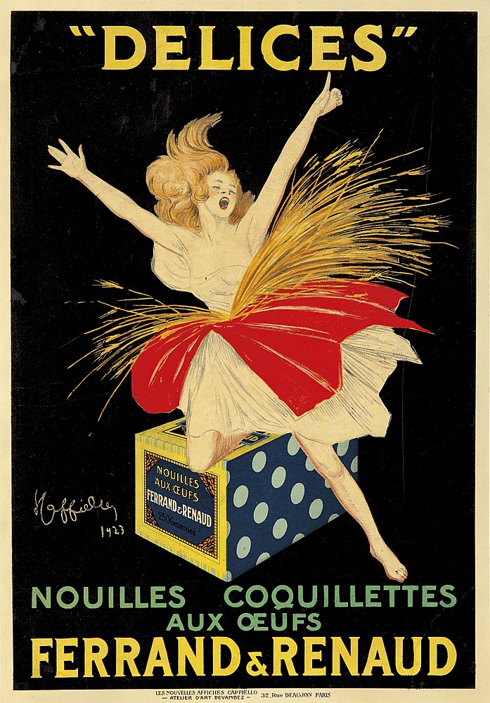 “Delices”, nouilles Coquillettes, Aux Oeufs, Ferrand & Renaud