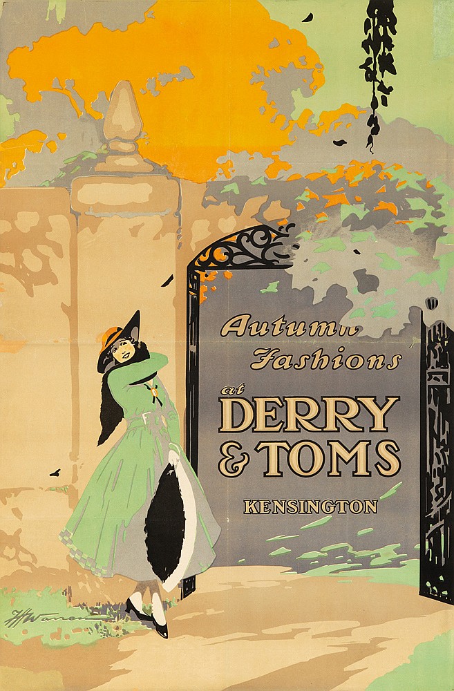 Autumn, Fashions, at, Derry, & Toms, kensington