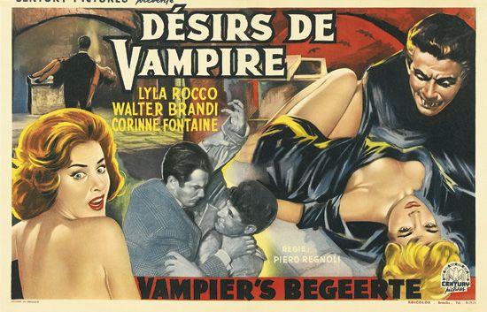 Desirs De Vampire, Lyla Rocco, Walter Brandi, Corinne Fontaine, Vampier’s Begeerte