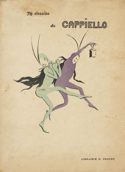 70 Dessins De Cappiello, Librairie H. Floury