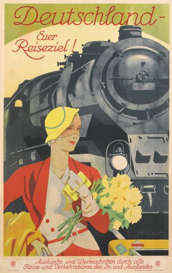 Deutschland – Euer Reiseziel!, Auskunfie Und Werbeschriften Durch Alle Reise-und verkehrsburos des jn-und Auslandes