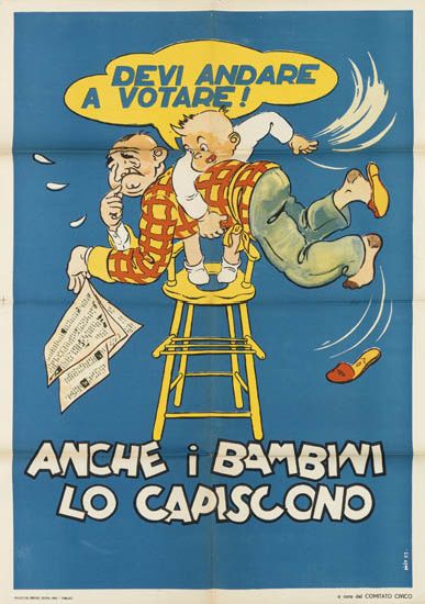 Devi Andare A Votare! Anche i Bambini lo Capiscono