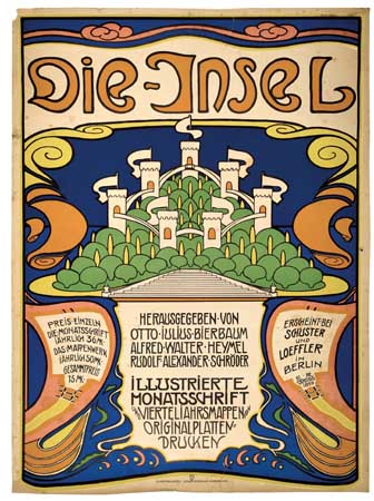 Die insel,  Herausgegeben Von, Otto Iulius  Blerbaum, Alfred Walter Heymel, Illustrierte, Monatsschrift
