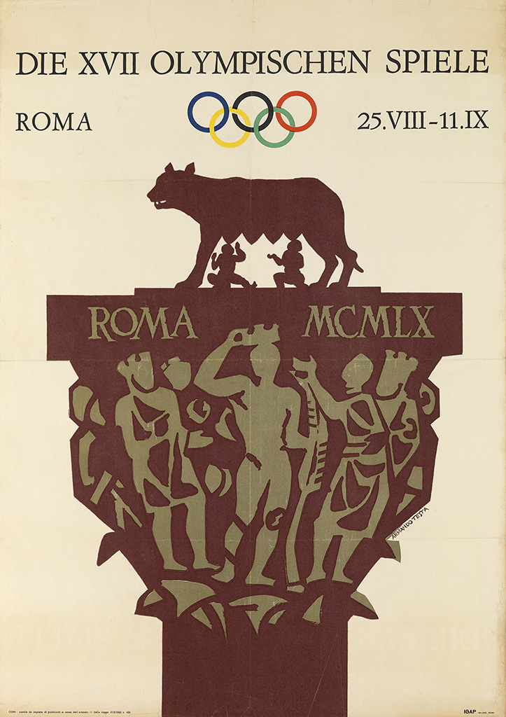 Die XVII Olympischen Spiele, Roma 25 VIII-11.IX, Roma Mcmlx