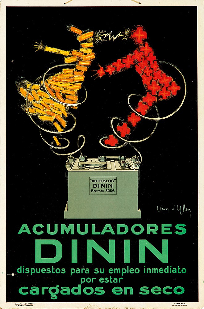 “autobloc”, dinin, brevete s.g.d.g., jean d’ylen, acumuladores, dispuestos para su empleo inmediato, por estar, cargados en seco, veacasson, tableaux, lanana paris