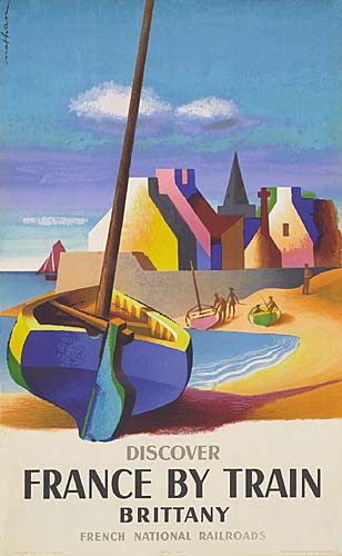 Discover, France By Train, Brittany, French National Railroads