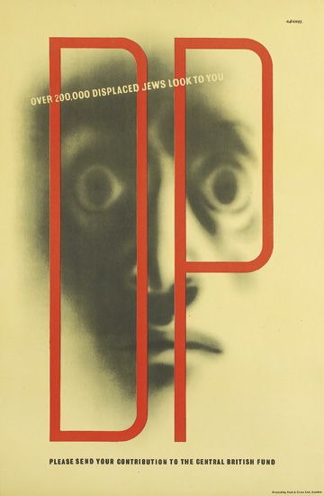 Dp, Over 200,000 Displaced Jews Look To You, Please Send Your Contribution To The Ceentral British Fund